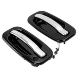 1999-2006 Chevrolet Silverado 1500 2500 3500 LH RH Chrome Front Exterior Door Handle 2 door Single Cab