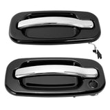1999-2006 Chevrolet Silverado 1500 2500 3500 LH RH Chrome Front Exterior Door Handle 2 door Single Cab