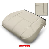 2007-2013 Chevy Silverado Tahoe GMC Yukon Cadillac Seat Bottom Cover Leather Front LH Light Cashmere