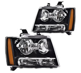 2007 2008 2009 2010 2011 2012 2013 2014 Chevrolet Chevy Tahoe Suburban 1500 Headlights Headlamps Left & Right Set Pair