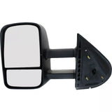2007 2008 2009 2010 2011 2012 2013 Chevrolet Silverado GMC Sierra 1500 2500 3500 Left Driver Side Manual Mirror Tow Dual Arm