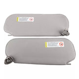 1999-2019 Chevy Express GMC Savana 1500 2500 3500 Pair Gray Left Right Sun Visor W/O Light