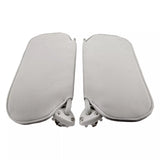 1999-2019 Chevy Express GMC Savana 1500 2500 3500 Pair Gray Left Right Sun Visor W/O Light