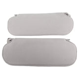 1999-2019 Chevy Express GMC Savana 1500 2500 3500 Pair Gray Left Right Sun Visor W/O Light