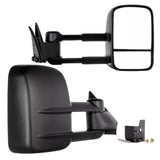 1988-1998 Chevy GMC C/K 1500 2500 3500 Left Right Manual Telescoping Tow Mirrors