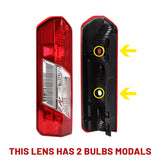 2015-2024 Ford Transit 150 250 350 Cargo Van Driver Side Taillight Tail Lens 16 17 18 19 20 21 22 23