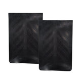 Pair Black Heavy Duty Thick Rubber Mud Flaps Semi Truck Trailer 36" Height X 24" Wide