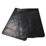 Pair Black Heavy Duty Thick Rubber Mud Flaps Semi Truck Trailer 36" Height X 24" Wide