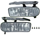2002 2003 2004 2005 2006 Cadillac Escalade Fog Light Lamp Set Of 2 Clear Lens