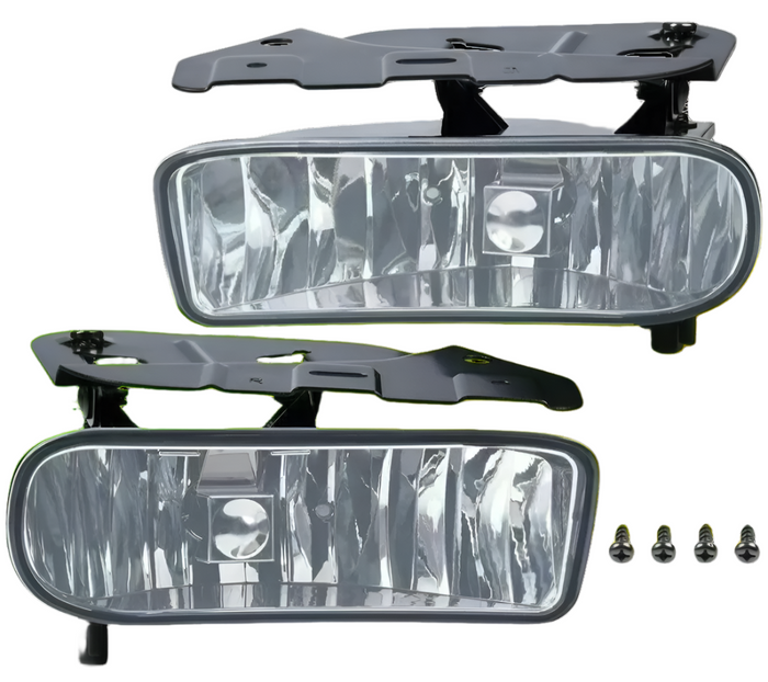 2002 2003 2004 2005 2006 Cadillac Escalade Fog Light Lamp Set Of 2 Clear Lens