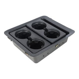 2007-2013 Chevrolet Tahoe Silverado GMC Sierra Yukon Suburban Front Center Console Double Tray Cup Holder