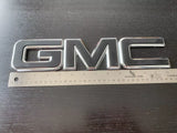 1999-2007 GMC Sierra 1500 2500 GMC Black Silver Front Grille Emblem or Rear Tailgate Emblem