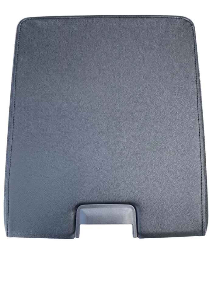2007-2013 Chevrolet Silverado GMC Sierra Front Bucket Seat Square Top Center Lid Assembly Black