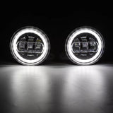 2007-2013 GMC Sierra 1500 2500 3500 LED Bumper Fog Lights 2008 2009 2010 2011 2012