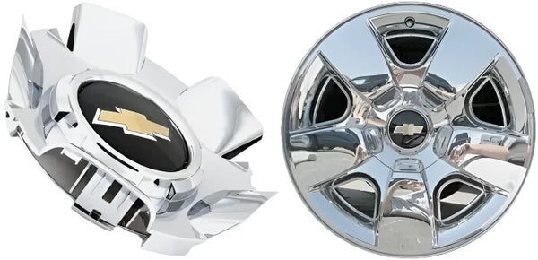 2009 2010 2011 Chevrolet Tahoe Silverado Avalanche Chrome Wheel Center Cap