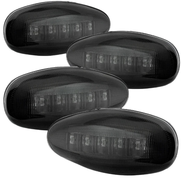 2001 2002 2003 2010 2011 2012 2013 2014 GMC Sierra Chevrolet Silverado 3500 Smoke Dually Fender Marker LED