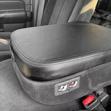 2002 2003 2004 2005 2006 2007 2008 Dodge Ram 1500 2500 3500 Black Leather Protector Skin Armrest Console Lid