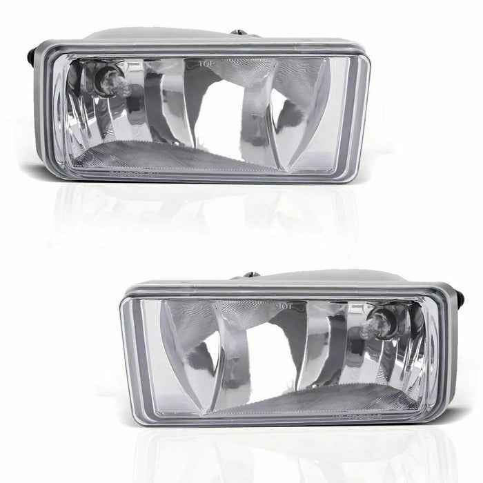 2007 2008 2009 2010 2011 2012 2013 Chevrolet Silverado 1500 2500 3500 Front Bumper Fog Lamps Lights Pair
