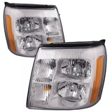 2003 2004 2005 2006 Cadillac Escalade HID Xenon Headlights Pair Set Headlamps Of 2