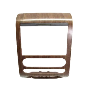 2004 2005 2006 2007 2008 Ford F-150 Radio Bezel Woodgrain Center Dash Trim W/ Auto Temp