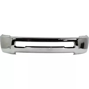 2010 2011 2012 2013 2014 2015 2016 2017 2018 Dodge Ram 2500 3500 Chrome Steel Front Bumper without Fog Lights