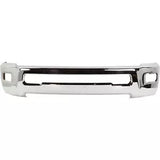 2010 2011 2012 2013 2014 2015 2016 2017 2018 Dodge Ram 2500 3500 Chrome Steel Front Bumper With Fog Lights
