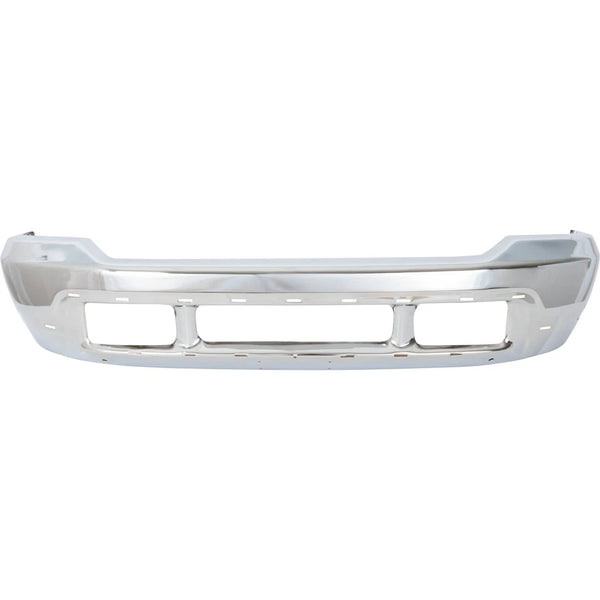1999 2000 2001 2002 2003 2004 F-250 F-350 F-450 F-550 Front Bumper Shell Fascia Steel Chrome