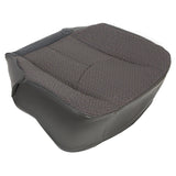 2003 2004 2005 2006 2007 Chevrolet Silverado 1500 2500 3500 Driver Bottom Seat Cover Dark Gray Cloth