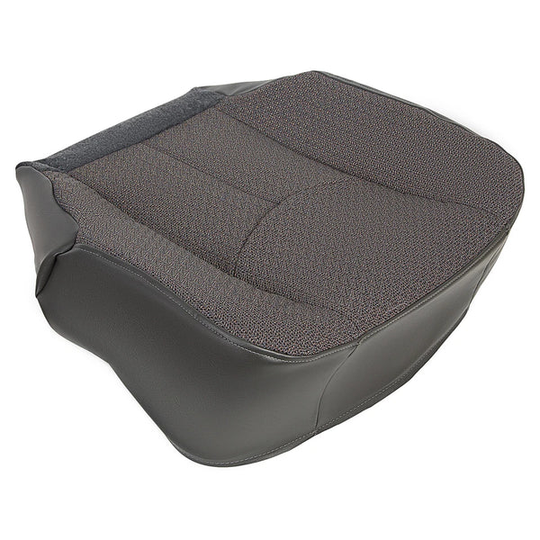 2003 2004 2005 2006 2007 Chevrolet Silverado 1500 2500 3500 Driver Bottom Seat Cover Dark Gray Cloth