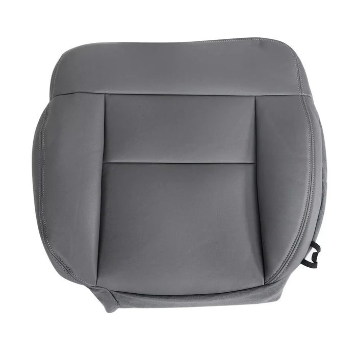 2004 2005 2006 2007 2008 Ford F150 XLT Driver Bottom Top Leather Seat Cover Gray Grey