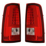 2003 2004 2005 2006 Chevy Silverado Rear Brake Lamps RED Pair LED Taillights