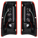 2003 2004 2005 2006 Chevy Silverado Rear Brake Lamps RED Pair LED Taillights