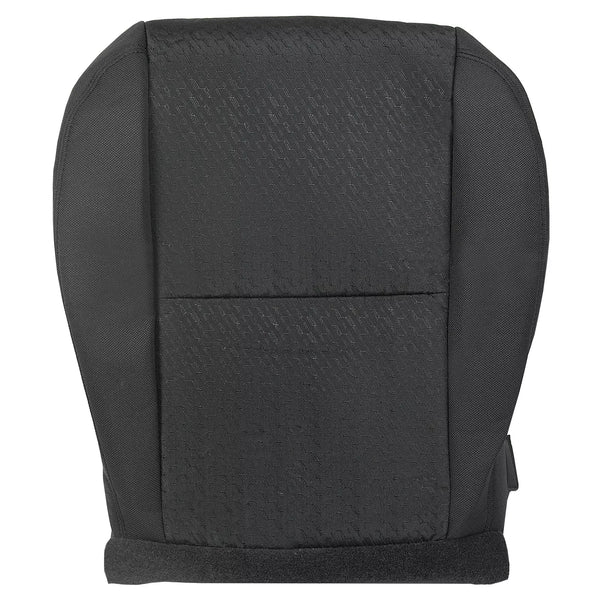 2007 2008 2009 2010 2011 2012 2013 2014 Chevrolet Silverado 1500 2500 3500 Left Driver Bottom Cloth Seat Cover Black