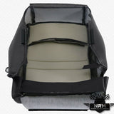 2009-2012 Dodge Ram 1500/2500/3500/4500/5500 Laramie Left Side Leather Cover Seat Dark Gray