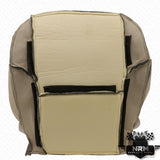 2003-2009 Toyota 4Runner Left Side Leather Seat Cover Medium Gray