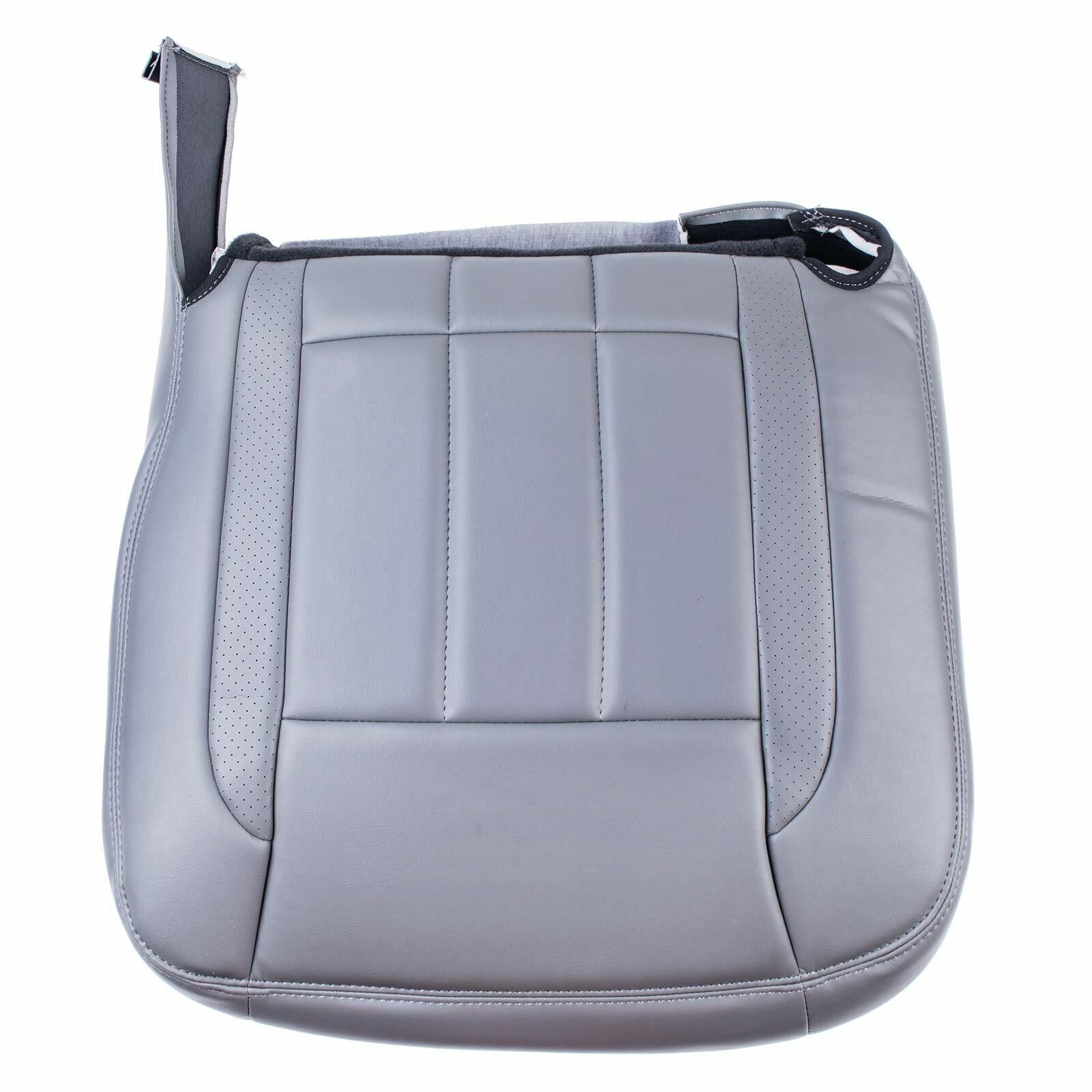 US Auto Nation Driver Bottom Leather Seat Cover For Dodge Ram Laramie 2006-2009 – Medium Slate Gray