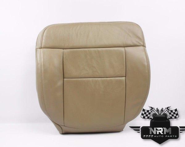 2002-2007 Ford F-250 F-350 Left Side Cover Seat Leather Medium Parchment Tan