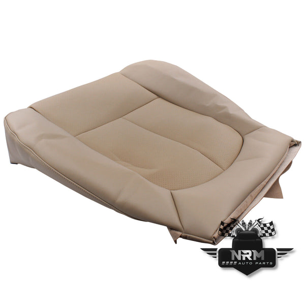 2011-2014 Ford F-250 F-350 F-450 F-550 Lariat Left Side Seat Cover Leather Adobe Tan