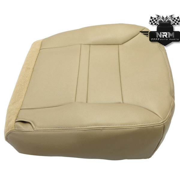 2000-2001 Ford Excursion XLT Left Side Seat Cover Leather Medium Parchment Tan