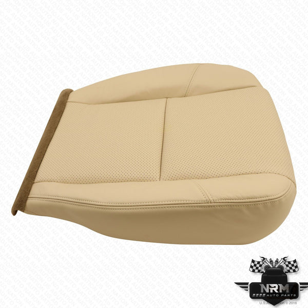 2007-2014 Cadillac Escalade Left Side Seat Cover Leather Light Cashmere Tan