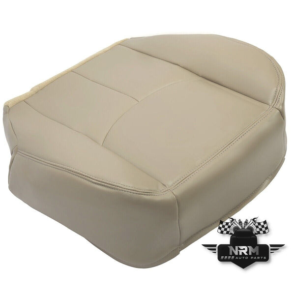 2003 2004 2005 2006 Chevrolet Silverado GMC Sierra Tahoe Suburban 1500 2500 3500 HD Driver LH Bottom Seat Cover Tan