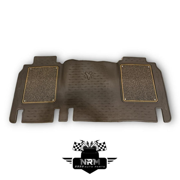 2014-2018 Dodge Ram 2500 3500 Mega Cab Laramie Longhorn Rear Floor Mat Brown