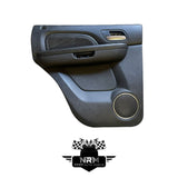 2007 - 2009 GMC Yukon Chevrolet Tahoe Denali Left Rear Door Panel Black W/Chrome