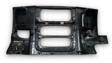 2002 2003 2004 2005 Dodge Ram 1500 2500 3500 Center Dash Radio Vent Bezel Black Woodgrain Wood