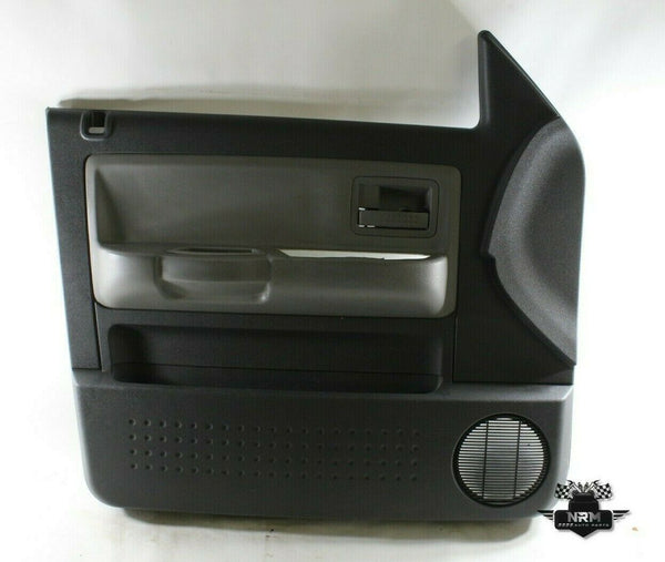 2008 2009 2010 2011 Dodge Dakota Front Left Door Electric Panel Trim Black with Grey Gray