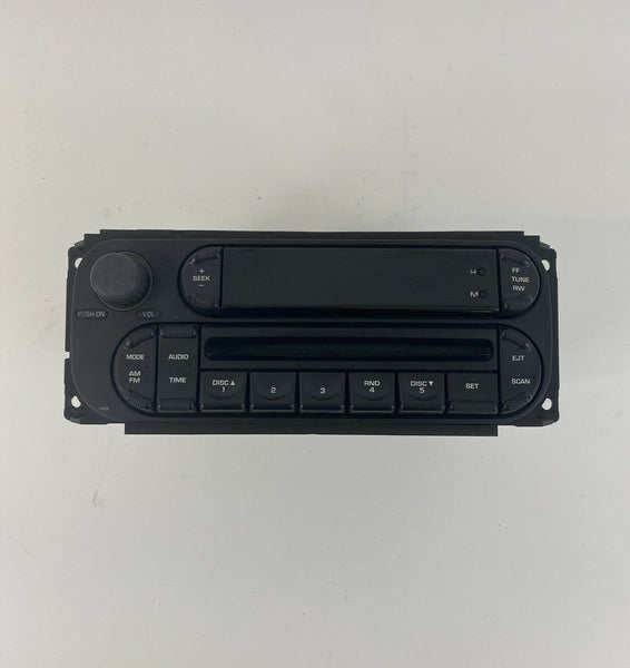 06 Dodge Grand Caravan Jeep Liberty Wrangler Radio Stereo CD Player Single