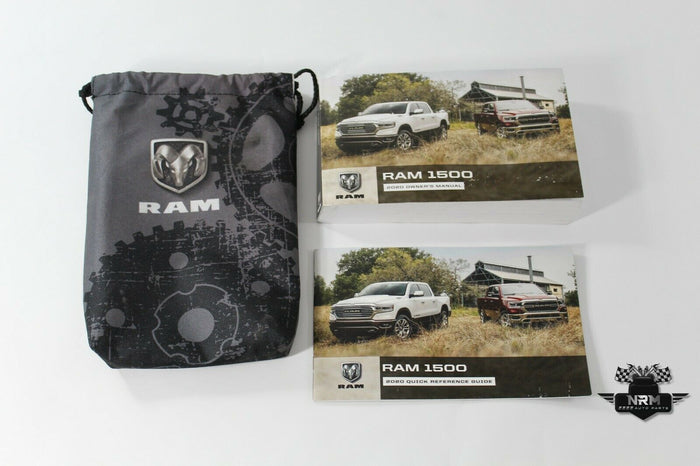 2020 Ram Truck 1500 Gas Owners Manual User Guide w/ Case