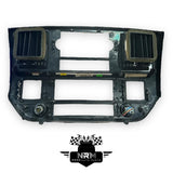 2006-2009 Dodge Ram 1500 2500 3500 Dash Radio Climate Trim Bezel Gray/Silver