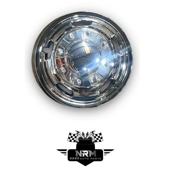 2019-2023 Dodge Ram 3500 Front Wheel Center Hub Cap & Simulator 2 Piece Chrome