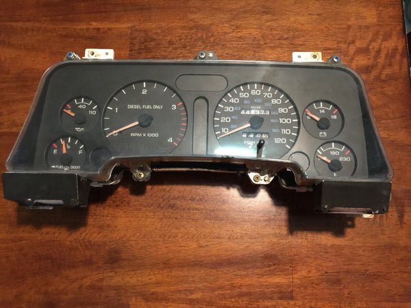 94 95 96 97 Dodge Ram Cummins Gauge Cluster Speedometer Diesel Manual MPH 449K